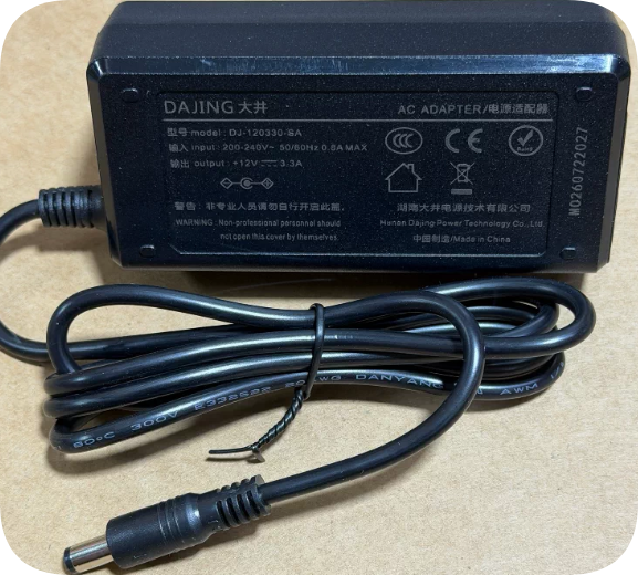 *Brand NEW*DAJING AC Adapter DJ-120330-SA Input 200-240V Output 3.3A Power Supply